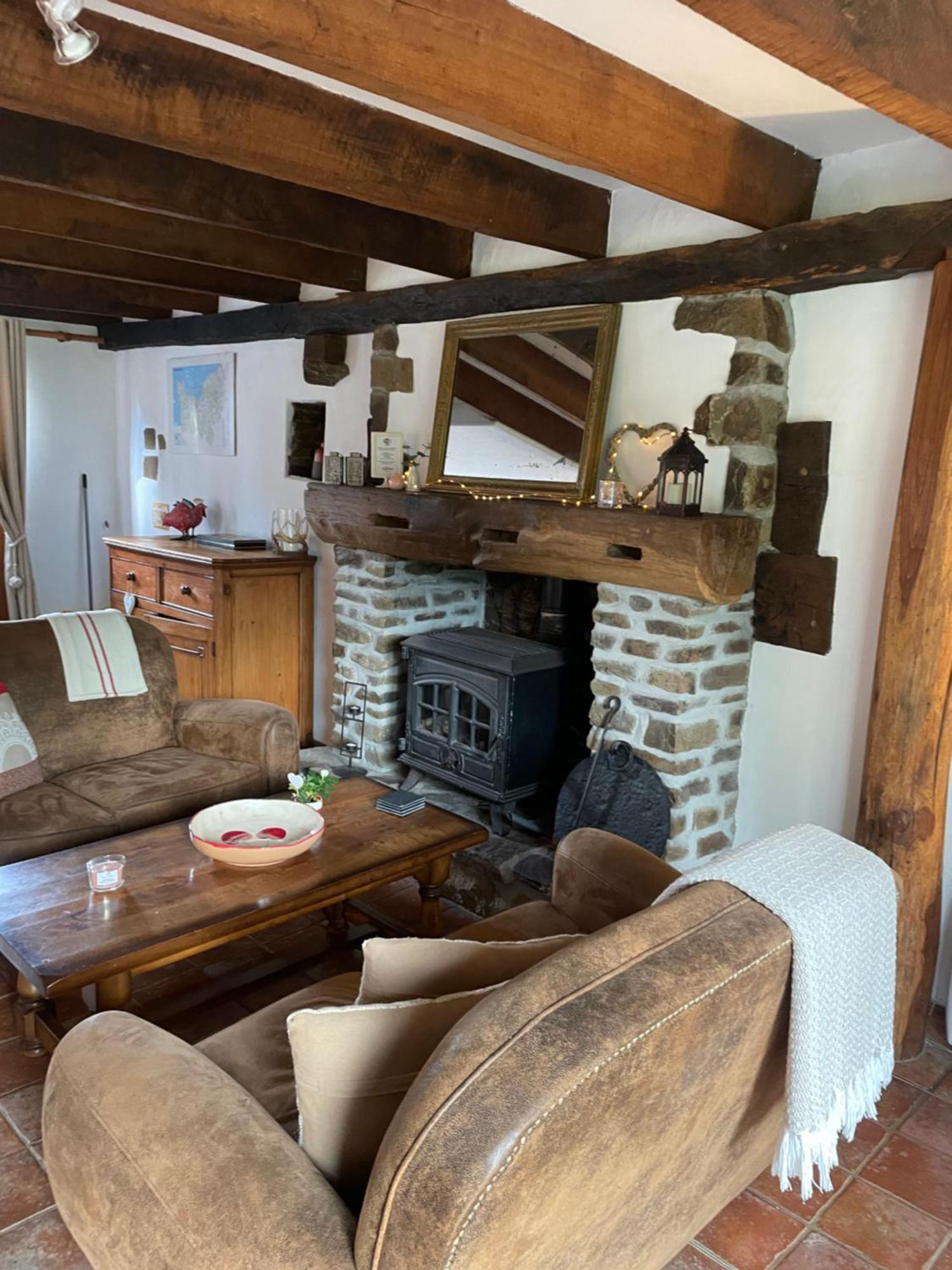 La Cahudiere Saint-Martin-Landelles Exteriér fotografie